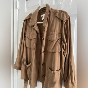 H&M light jacket/ trech coat with belt